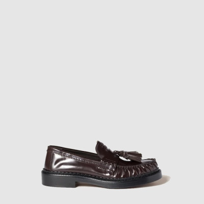 미우미우 여성 폴리시드 가죽 테슬 로퍼 - Miu Miu Womens Polished Leather Tassel Loafers - mis8753x