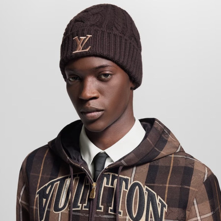 루이비통 남/녀 온리 LV 미니 케이블 비니 - Louis vuitton Unisex Only LV Mini Cable Beanie - acc6198x