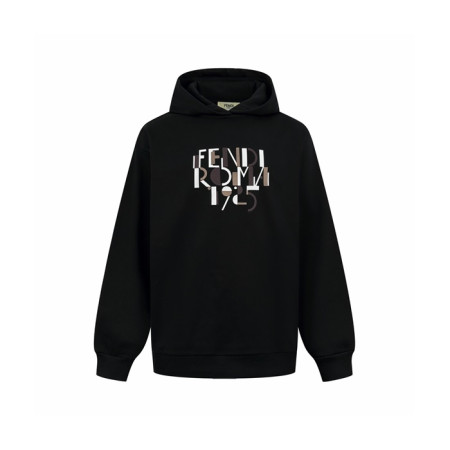 펜디 남성 FF 후드티 - Fendi Mens FF Hooded - fec12360x