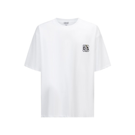 로에베 남성 라운드 반팔티 - Loewe Mens Round Tshirt - loc12377x