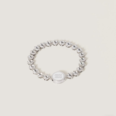 미우미우 여성 메탈 팔찌 - Miumiu Womens Metal Bracelet - acc6236x