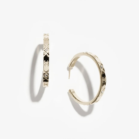 샤넬 여성 골드 이어링 - Chanel Womens Gold Earring - acc6247x