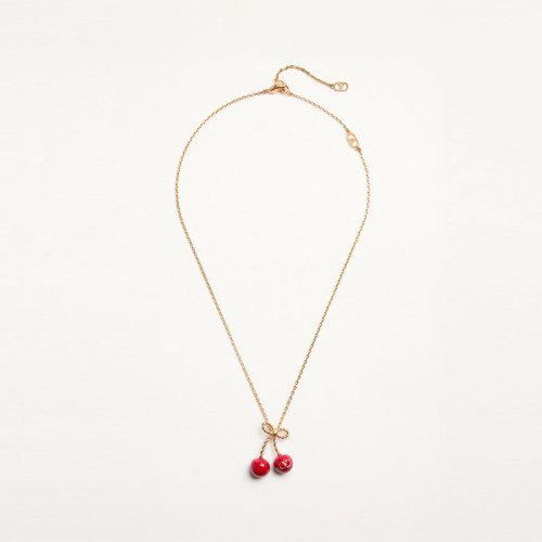발렌티노 여성 골드 목걸이 - Valentino Womens Gold Necklace - acc6260x