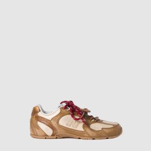 미우미우 남/녀 가죽 스니커즈 - Miumiu Unisex Leather Sneakers - mis8756x