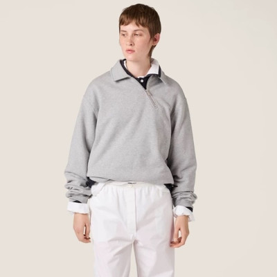 미우미우 여성 폴로 맨투맨 - Miumiu Womens Polo Tshirt - mic12446x