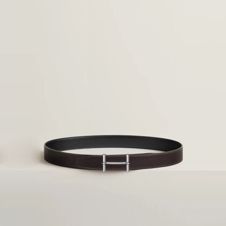 에르메스 남성 H Dancre 버클 리버서블 벨트 - Hermes Mens H Dancre Buckle Reversible Belt - bel434x