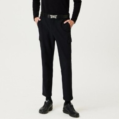 PXG 남성 윈터 텍스처 본디드 카고 팬츠 - gol1927x