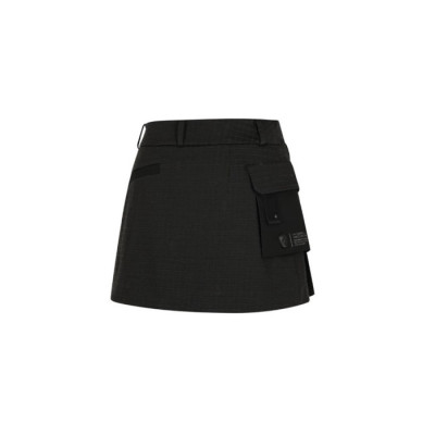 [Amazing Cre] 어메이징크리 여성 플레이트 알렉스 JQD 카고 스커트 - gol1932x