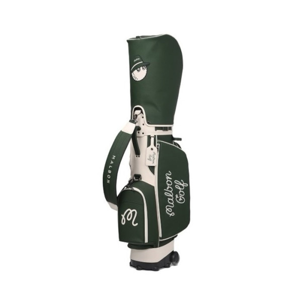 [MALBON] 말본 남/녀 베이직 트롤리 캐디백 - gol1936x