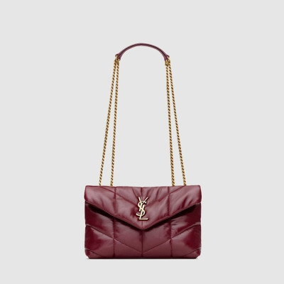 입생로랑 여성 루루 푸퍼 퀄팅 체인백 - Saint Laurent Womens Loulou Puffer Bag - ysb12231x