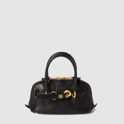 미우미우 여성 아방뛰르 미니 나파 가죽 백 - Miumiu Womens Avanture Mini Nappa Leather Bag - mib12574x