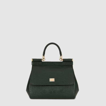 돌체앤가바나 여성 미디엄 시실리 핸드백 - Dolce&Gabbana Womens Medium Sicily Handbag - dob12582x