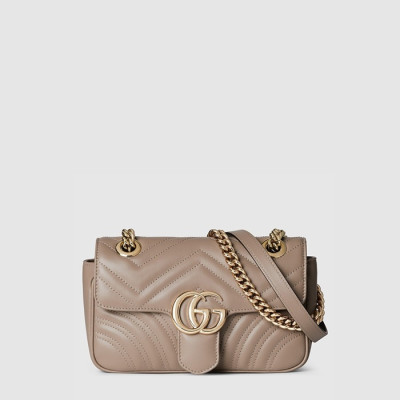 구찌 여성 GG 마몽 미니 숄더백 - Gucci Womens GG Marmont Mini Shoulder Bag - gub12657x