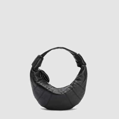 르메르 남/녀 미니 포춘 크루아상 백 - Lemaire Unisex Mini Fortune Croissant Bag - leb12690x