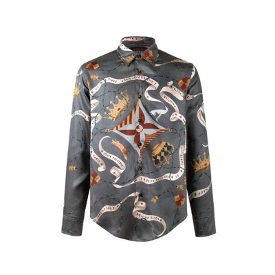 루이비통 남성 실크 셔츠 - Louis vuitton Mens Dress Shirts - lvc12536x