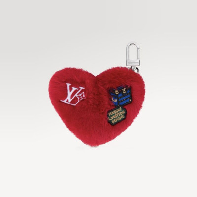 루이비통 남/녀 LV 럭키 하트 백 참 - Louis vuitton Unisex LV Lucky Heart Bag Charm - acc6329x