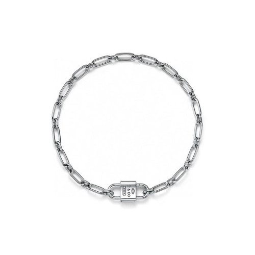 티파니 남/녀 미디엄 더블 락 네크리스 - Tiffany Unisex Medium Double Lock Necklace - acc6343x