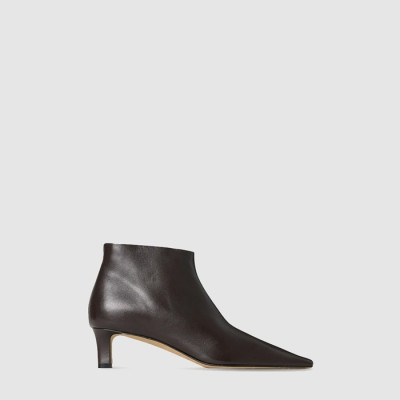 더 로우 여성 Carla 45 가죽 부츠 - The Row Womens Carla 45 Leather Boots - ths8810x