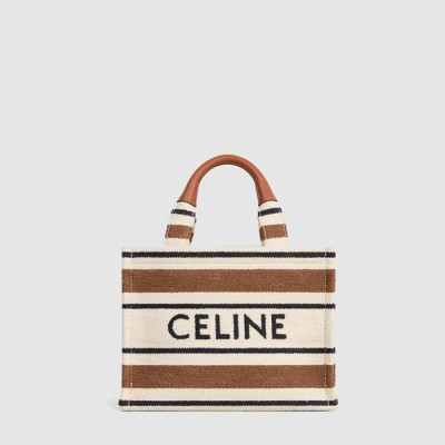 셀린느 여성 카바스 자카드 스트라이프 텍스타일 - Celine Womens Cabas Jacquard Stripe Textile - ceb13007x