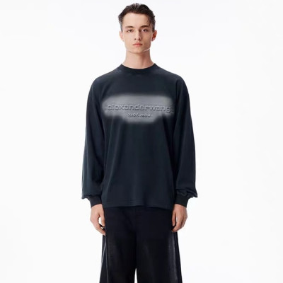 알렉산더왕 남성 라운드 맨투맨 - Alexander Wang Mens Round Tshirt - alc12679x