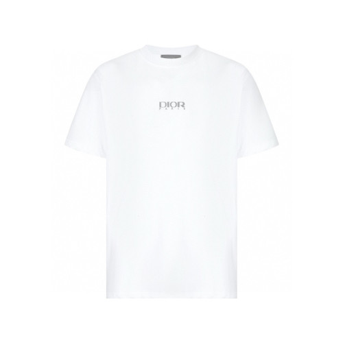 디올 남성 라운드 반팔 티셔츠 - Dior Mens Round Tshirt - dic12686x