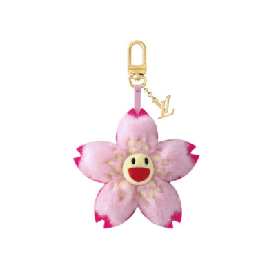 루이비통 남/녀 무라카미 타카시 체리블라썸 백 참 - Louis vuitton Unisex Murakami Takashi Cherry Blossom Bag Charm - acc6432x