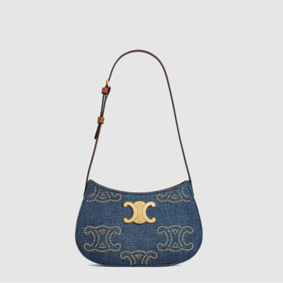 셀린느 여성 미디엄 틸리백 트리옹프 스터드 - Celine Womens Medium Tilly Bag Triomphe Studded - ceb13053x