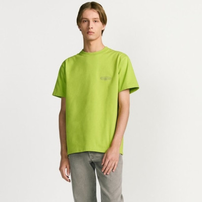 디올 남성 라운드 반팔 티셔츠 - Dior Mens Round Tshirt - dic12726x