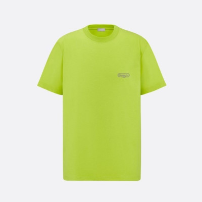 디올 남성 라운드 반팔 티셔츠 - Dior Mens Round Tshirt - dic12726x