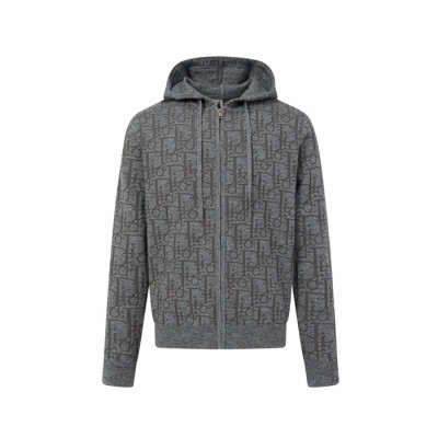 디올 남성 오블리크 후드티 - Dior Mens Oblique Hooded - dic12727x