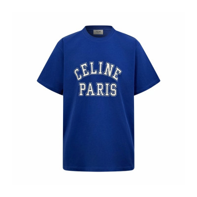 셀린느 남성 반팔 티셔츠 - Celine Mens Round Tshirt - cec12736x