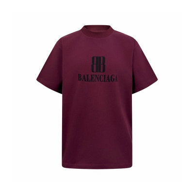발렌시아가 남성 라운드 반팔 티셔츠 - Balenciaga Mens Round Tshirt - bac12738x