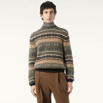 로로피아나 남성 라운드 스웨터 - Loro Piana Mens Round Sweater - lpc12772x