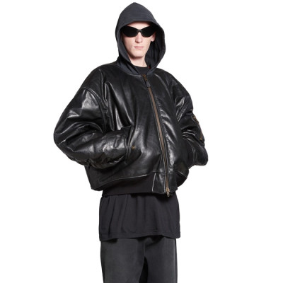 발렌시아가 남성 가죽 자켓 - Balenciaga Mens Leather Jacket - bac12773x