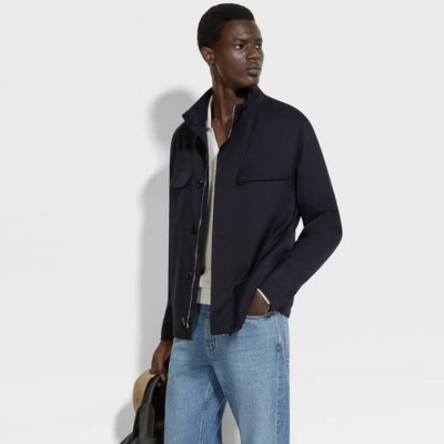 에르메네질도 제냐 남성 베이직 재킷 - Ermenegildo Zegna Mens Basic Jacket - zec12778x