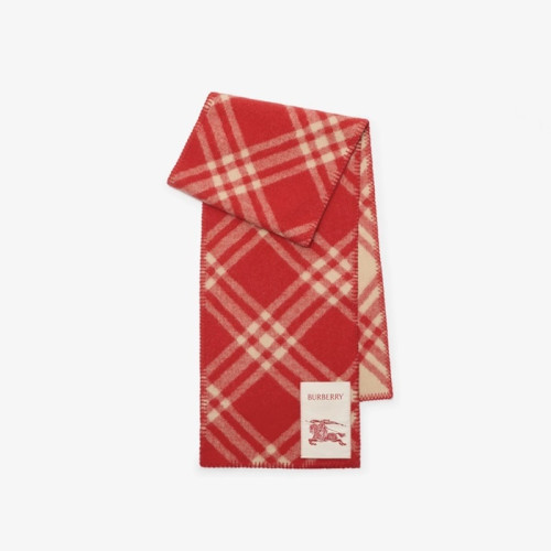 버버리 남/녀 체크 스카프 - Burberry Unisex Checked Scarf - acc6466x