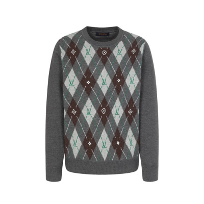 루이비통 남성 라운드 스웨터 - Louis vuitton Mens Round Sweater - lvc12886x