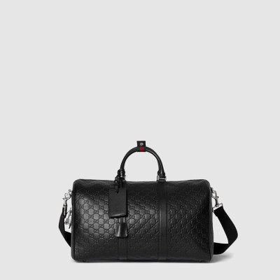 구찌 남성 GG 엠블럼 미디엄 더플백 - Gucci Mens GG Emblem Medium Duffel Bag - gub13142x