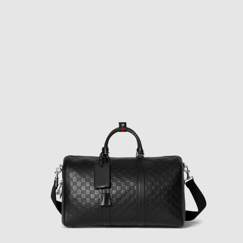 구찌 남성 GG 엠블럼 미디엄 더플백 - Gucci Mens GG Emblem Medium Duffel Bag - gub13142x