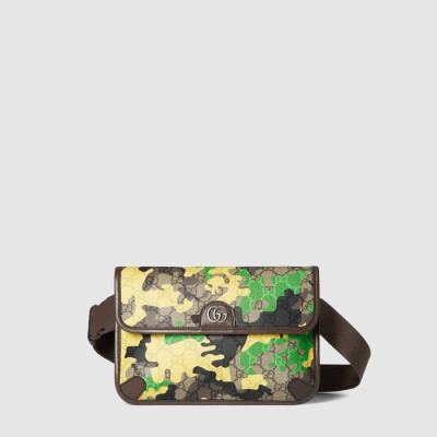 구찌 남성 스몰 GG 벨트백 - Gucci Mens Small GG Belt Bag - gub13143x