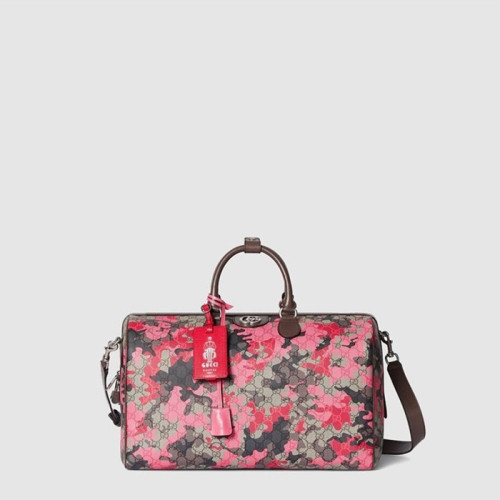 구찌 남성 GG 미디엄 더플백 - Gucci Mens GG Medium Duffle Bag - gub13146x