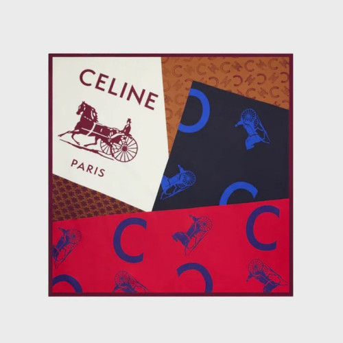 셀린느 여성 트리오페 스퀘어 스카프 - Celine Womens Triomphe Scarf - acc6718x