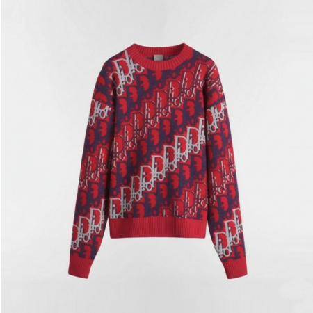 디올 남성 오블리크 스웨터 - Dior Mens Oblique Sweater - dic12994x