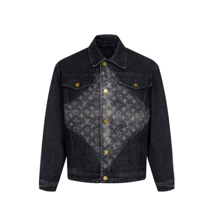루이비통 남성 데님 자켓 - Louis vuitton Mens Denim Jacket - lvc12996x