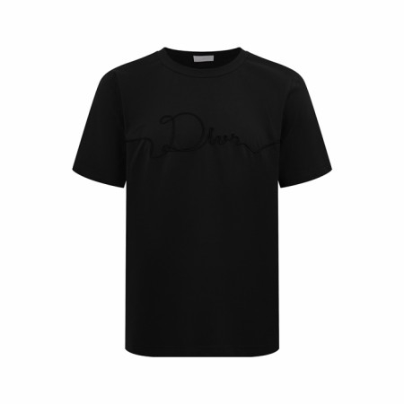 디올 남성 라운드 반팔 티셔츠 - Dior Mens Round Tshirt - dic13001x