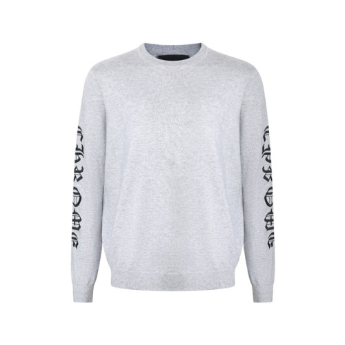 크롬하츠 남성 라운드 니트웨어 - Chrom hearts Mens Round Knitwear - chc13007x