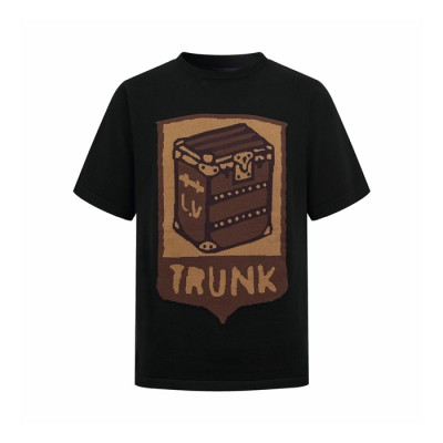 루이비통 남성 라운드 반팔 티셔츠 - Louis vuitton Mens Round Tshirt - lvc13011x