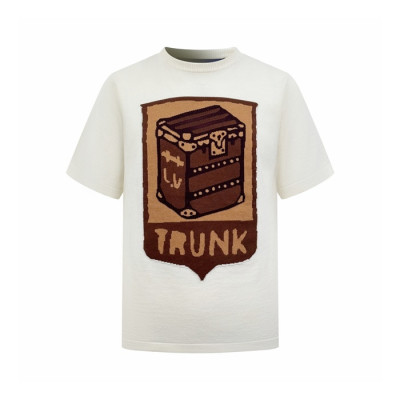 루이비통 남성 라운드 반팔 티셔츠 - Louis vuitton Mens Round Tshirt - lvc13012x