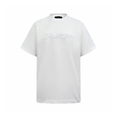 루이비통 남성 라운드 반팔 티셔츠 - Louis vuitton Mens Round Tshirt - lvc13013x