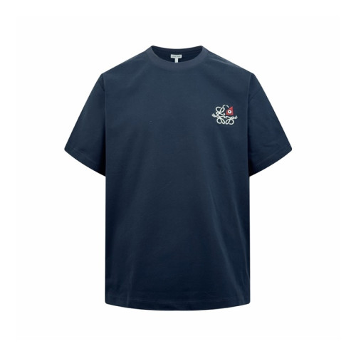 로에베 남성 라운드 반팔티 - Loewe Mens Round Tshirt - loc13015x